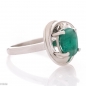 Сребърен пръстен - Естествен Изумруд 1,26 ct. СДП092 Сребърен пръстен - Естествен Изумруд 1,26 ct. СДП092