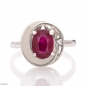 Сребърен пръстен - Естествен Рубин 1,55 ct. СДП095 Сребърен пръстен - Естествен Рубин 1,55 ct. СДП095