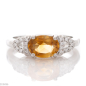 Сребърен Пръстен - Естествен Цитрин 1,25 ct. СДП101 Сребърен Пръстен - Естествен Цитрин 1,25 ct. СДП101