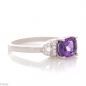 Сребърен пръстен - Естествен Аметист 1,25 ct. СДП105 Сребърен пръстен - Естествен Аметист 1,25 ct. СДП105
