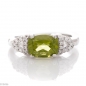 Сребърен пръстен - Естествен Перидот 1,35 ct. СДП106 Сребърен пръстен - Естествен Перидот 1,35 ct. СДП106