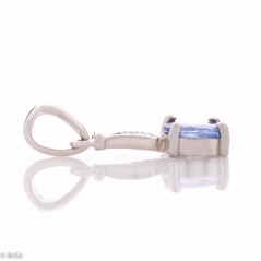 Сребърна висулка - Естествен Танзанит 0,48 ct. СВ028