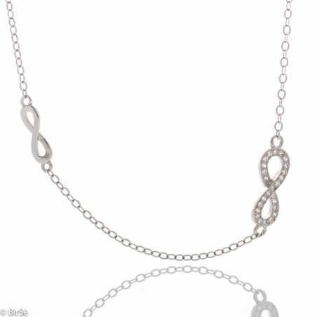 Сребърно колие - Безкрайности СДК009
