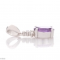 Сребърна висулка - Естествен Аметист 1,25 ct. СВ080