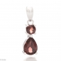 Сребърна висулка - Естествен Гранат 1,05 ct. СВ099