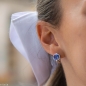 Сребърни обеци - Естествен Танзанит 4,00 ct. СО091 Сребърни обеци - Естествен Танзанит 4,00 ct. СО091