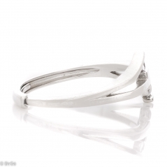 Сребърен пръстен - Два Циркона СДП84