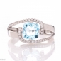 Сребърен пръстен - Естествен Син Топаз 1,55 ct. СДП236 Сребърен пръстен - Естествен Син Топаз 1,55 ct. СДП236