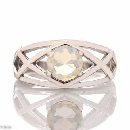 Сребърен Пръстен - Естествен Опал 0,57 ct. СДП325
