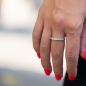 Сребърен пръстен - Естествен Син Топаз 0,99 ct. СДП342