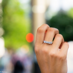 Сребърен пръстен - Естествен Син Топаз 0,99 ct. СДП342