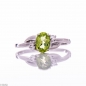 Сребърен пръстен - Естествен Перидот 0,83 ct. СДП364