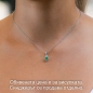 Сребърна Висулка - Естествен Изумруд 0,52 ct СВ273