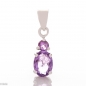 Сребърна Висулка - Естествен Аметист 1,45 ct. СВ276