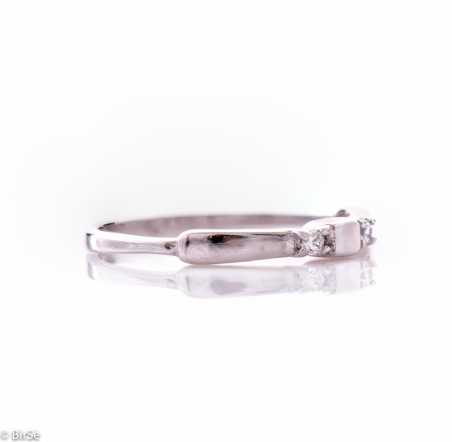 Сребърен пръстен СДП429