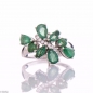 Сребърен пръстен - Естествен изумруд 1,43 ct. СДП454 Сребърен пръстен - Естествен изумруд 1,43 ct. СДП454