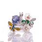 Сребърен пръстен - Естествен танзанит 0,45 ct. СДП472 Сребърен пръстен - Естествен танзанит 0,45 ct. СДП472