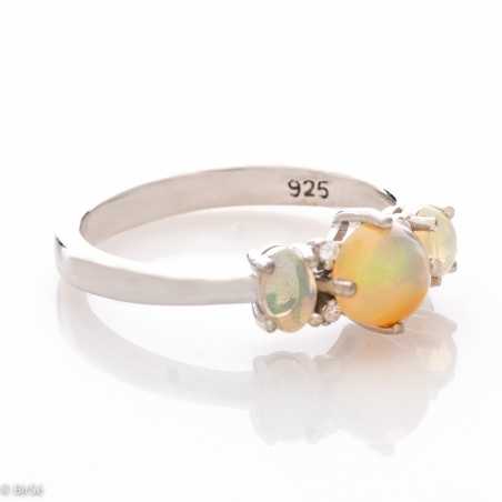 Сребърен пръстен - Естествен Опал 1,32 ct. СДП519