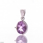 Сребърна Висулка - Естествен Аметист 2,40 ct. СВ355