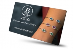 Сребърни обеци - Естествен Лондон топаз 2 20 ct.