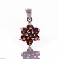 Сребърна Висулка - Естествен Гранат 0,91 ct. СВ366