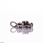 Сребърна Висулка - Естествен Гранат 0,91 ct. СВ366