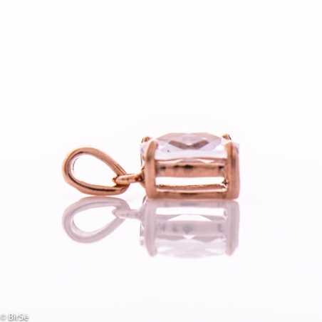 Сребърна Висулка - Естествен Аметист 2,40 ct. СВ372