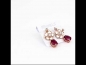 Сребърни обеци - Естествен рубин 2,12 ct. СО657 Сребърни обеци - Естествен рубин 2,12 ct. СО657