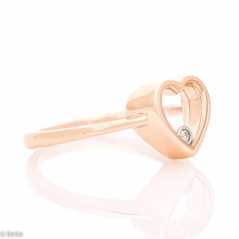 Сребърен пръстен - Романтика в Розово СДП560