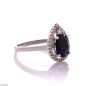 Сребърен пръстен - Естествен сапфир 3,15 ct СДП598 Сребърен пръстен - Естествен сапфир 3,15 ct СДП598