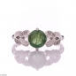 Сребърен пръстен - Естествен изумруд 0,80 ct. СДП603 Сребърен пръстен - Естествен изумруд 0,80 ct. СДП603