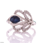 Сребърен пръстен - Естествен сапфир 0,75 ct СДП644 Сребърен пръстен - Естествен сапфир 0,75 ct СДП644