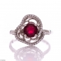 Сребърен пръстен - Естествен рубин 1,60 ct СДП649 Сребърен пръстен - Естествен рубин 1,60 ct СДП649