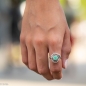 Сребърен пръстен - Естествен изумруд 1,70 ct СДП650 Сребърен пръстен - Естествен изумруд 1,70 ct СДП650