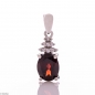 Сребърна висулка - Естествен гранат 2,10 ct СВ480