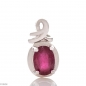 Сребърна висулка - Естествен рубин 1,06 ct. СВ544