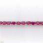 Сребърна гривна - Естествен Рубин 14.00 ct.