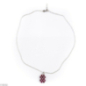 Сребърно колие - Естествен рубин 4,20 ct.