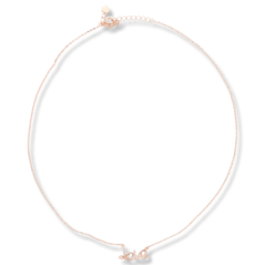 Сребърно колие – Pink LoVe