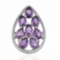 Дамски Сребърен Пръстен Капка с Естествен Аметист 5,20 ct.